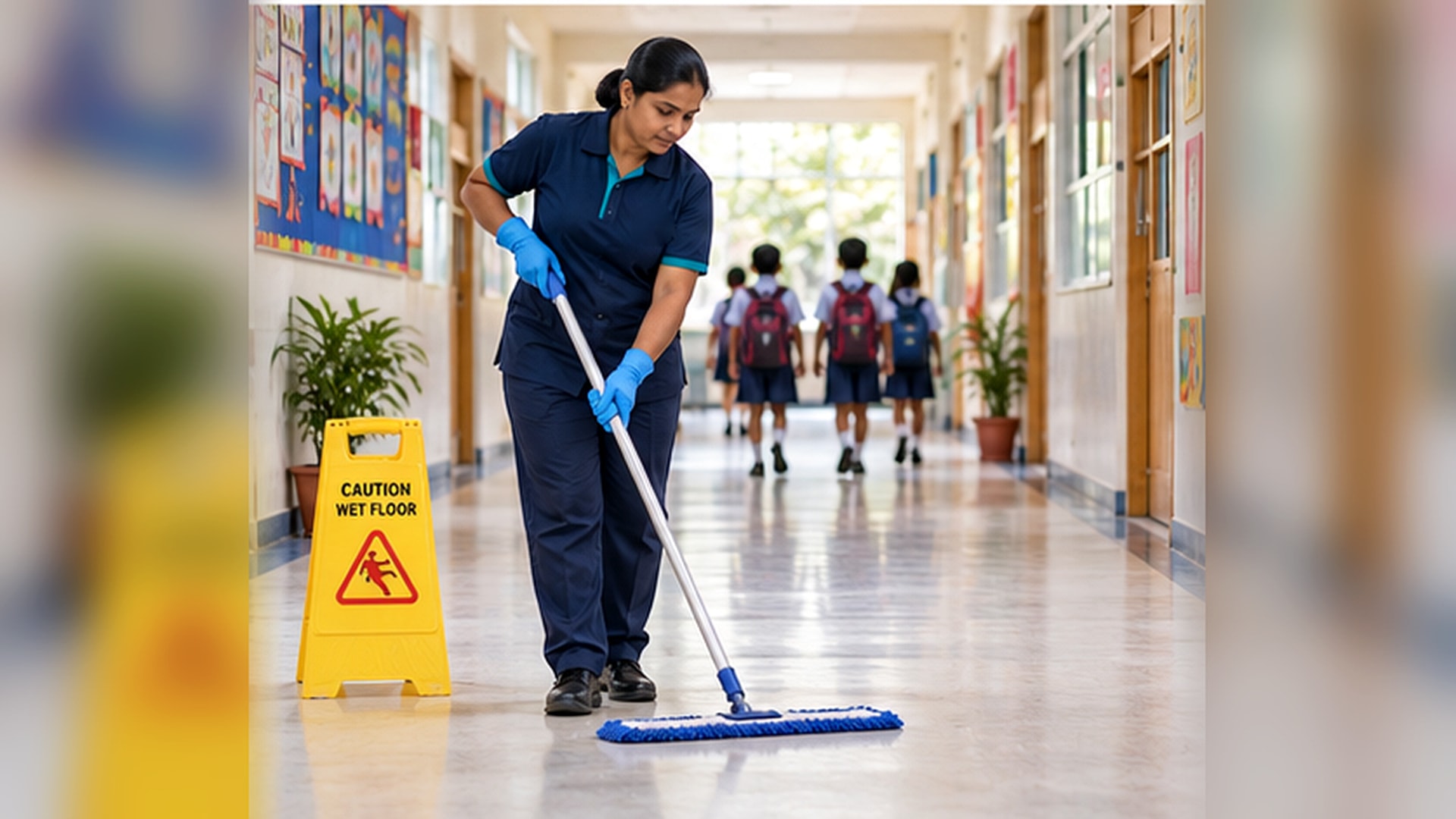 Facility support in a public institution
