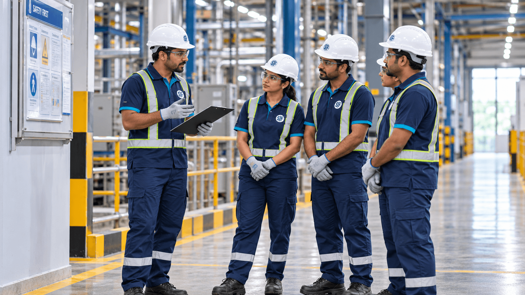Facility support at an energy and utilities site